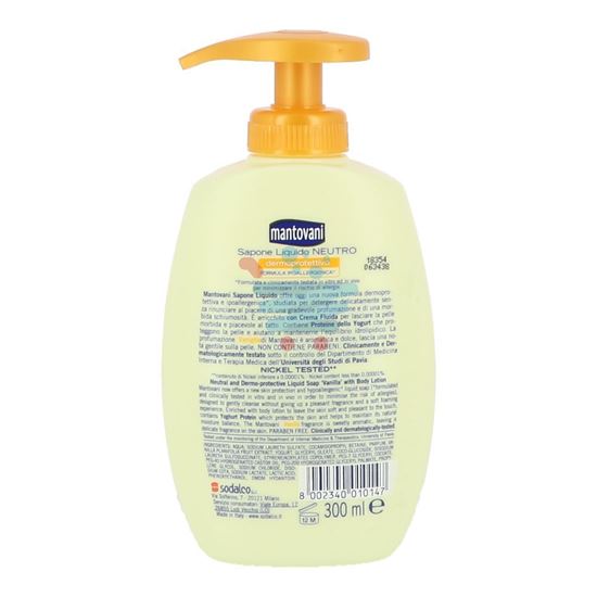 MANTOVANI SAPONE LIQUIDO VANIGLIA 300 ML