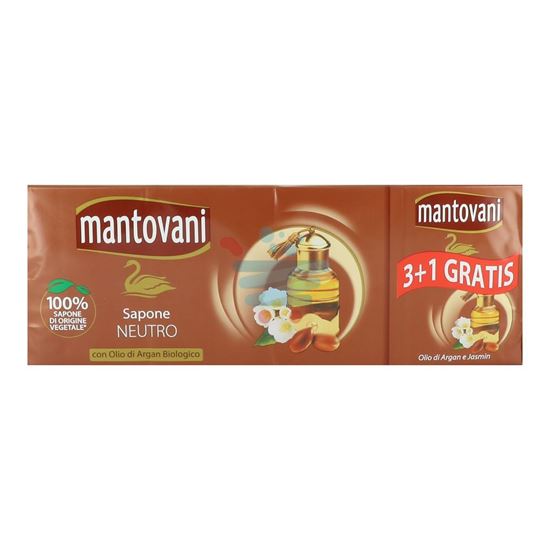 MANTOVANI SAPONETTE ARGAN 4 PEZZI