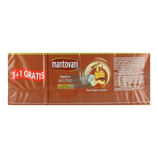 MANTOVANI SAPONETTE ARGAN 4 PEZZI