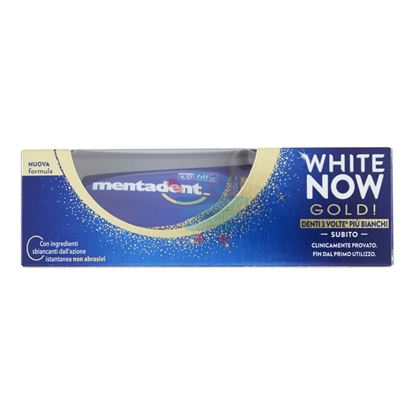 MENTADENT DENTIFRICIO WHITE NOW GOLD 50 ML