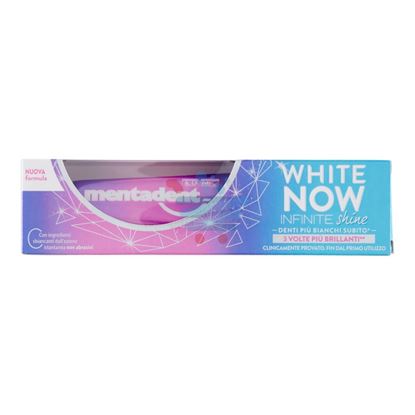 MENTADENT DENTIFRICIO WHITE NOW SHINE 75 ML