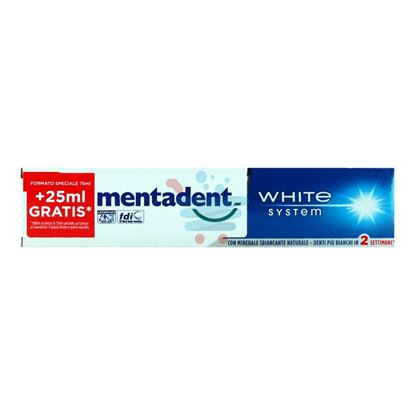 MENTADENT DENTIFRICIO WHITE SYSTEM 100 ML