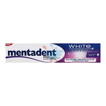 MENTADENT DENTIFRICIO WHITE SYSTEM PROTEZIONE SMALTO 75 ML