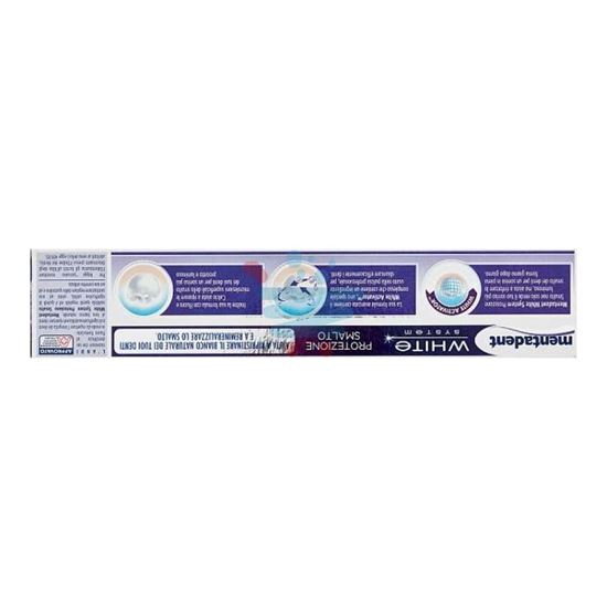 MENTADENT DENTIFRICIO WHITE SYSTEM PROTEZIONE SMALTO 75 ML