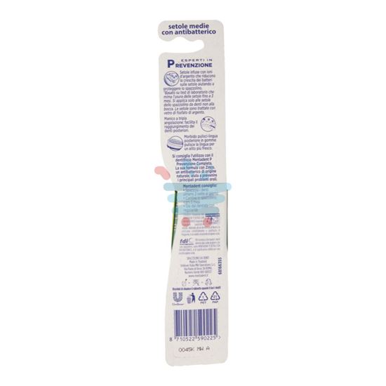 MENTADENT SPAZZOLINO ANTIBATTERICO MEDIO