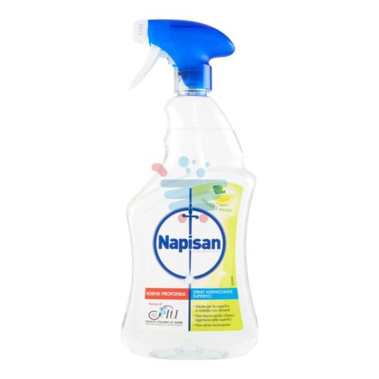 NAPISAN SPRAY IGIENIZZANTE LIMONE E MENTA 750 ML