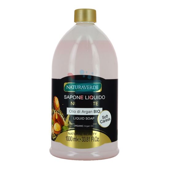 NATURAVERDE RICARICA SAPONE LIQUIDO  OLIO D'ARGAN 1 LT