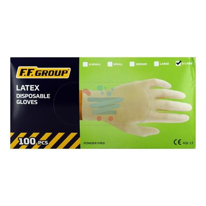 F.F. GROUP GUANTI LATTICE X-LARGE 100PZ