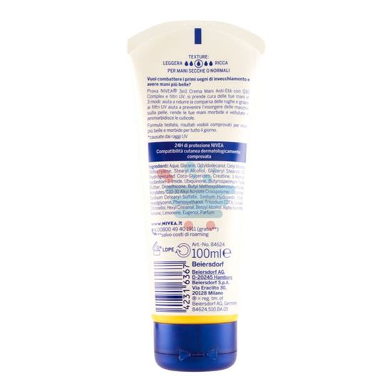 NIVEA Q10 MANI  3IN1 ANTIETA' 100ML