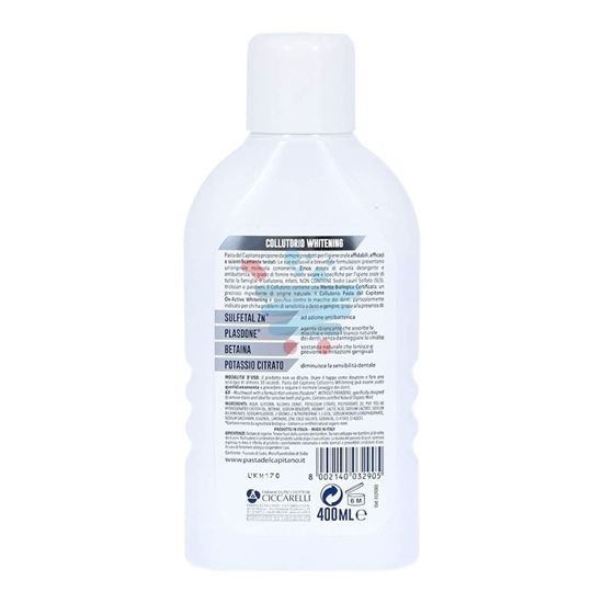 PASTA DEL CAPITANO COLLUTTORIO WHITENING 400ML