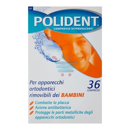 POLIDENT PULITORE APPARECCHI 36 TABS