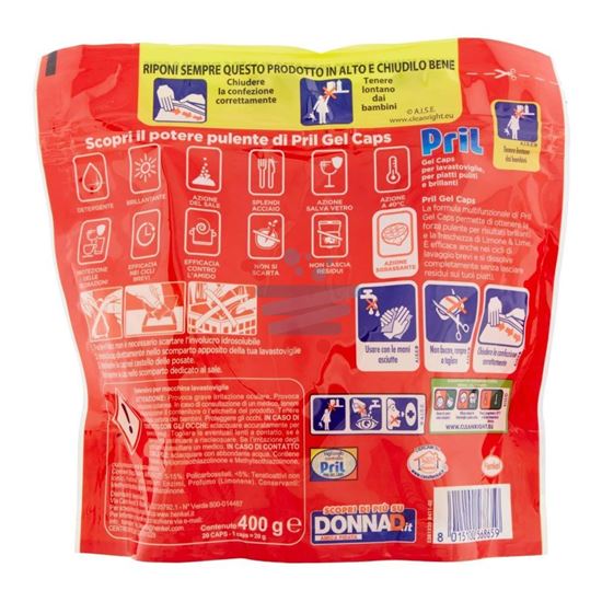 PRIL GEL CONCENTRATO LIMONE 20 CAPS