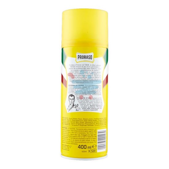 PRORASO SCHIUMA DA BARBA NUTRIENTE E RIGENERANTE 400ML