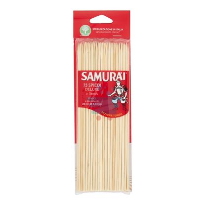 SAMURAI  SPIEDI BAMBU DELUXE 75PZ