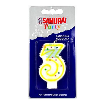 SAMURAI PARTY CANDELINA N.3