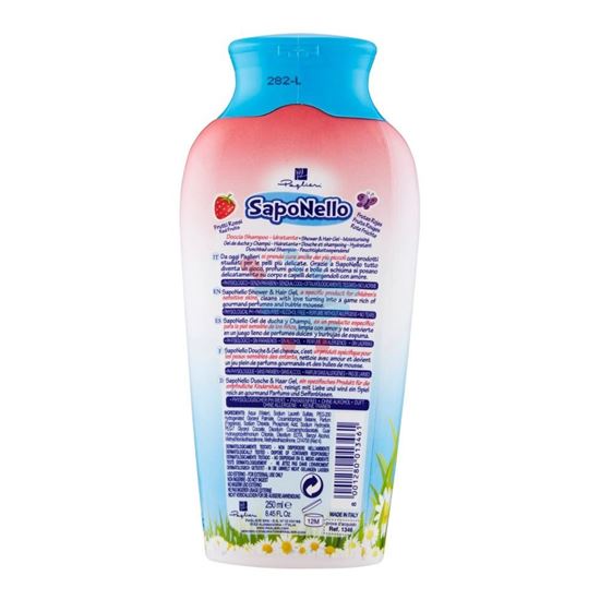 SAPONELLO DOCCIASCHIUMA IDRATANTE FRUTTI ROSSI 250ML