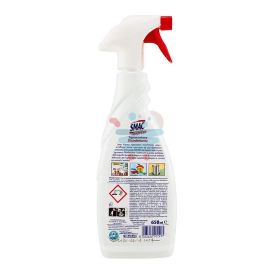 SMAC EXPRESS SGRASSATORE DISINFETTANTE SPRAY 650ML