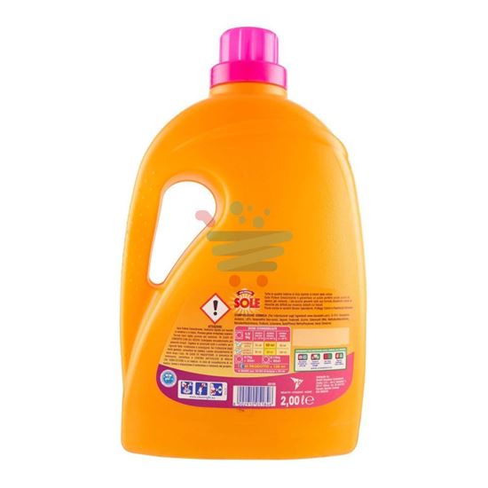 SOLE DETERSIVO LAVATRICE LIQUIDO POTERE SMACCHIANTE 40 LAVAGGI 2LT