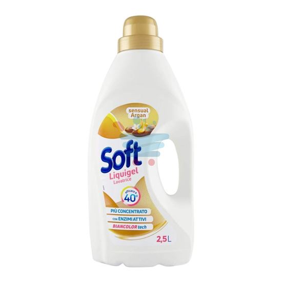 SOFT DETERSIVO LAVATRICE LIQUIDO OLIO D'ARGAN 2,5LT