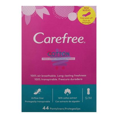 CAREFREE SALVASLIP COTTON FRESH 44 PEZZI