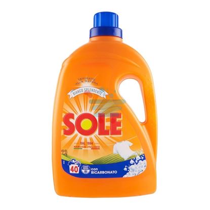 SOLE LIQUIDO DETERSIVO BIANCO SPLENDENTE CON BICARBONATO 2 LT