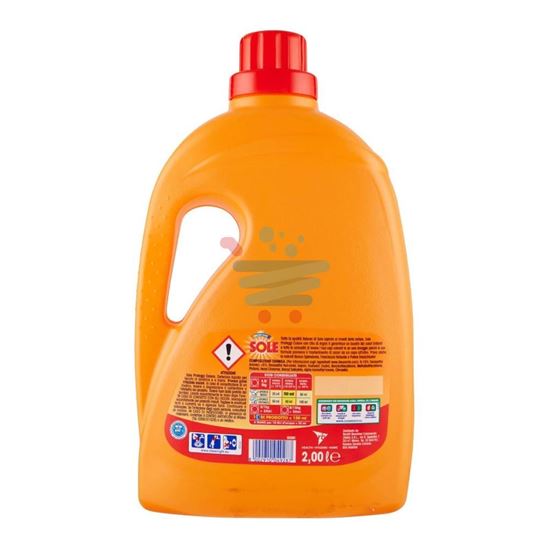 SOLE DETERSIVO LAVATRICE LIQUIDO COLORE CON OLIO DI ARGAN 2 LT