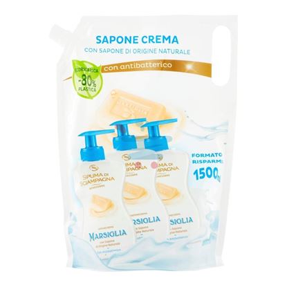 SPUMA DI SCIAMPAGNA SAPONE RICARICA MARSIGLIA 1,5LT