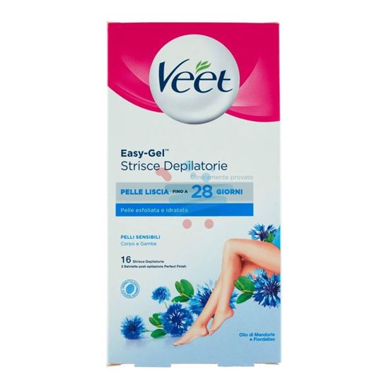 VEET STRISCE DEPILARORIE SENSIBILI 16 PEZZI