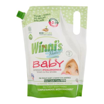 WINNI'S NATUREL DETERSIVO LAVATRICE LIQUIDO BABY BUSTA 800ML