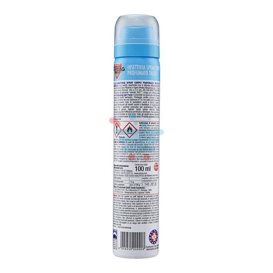 ZIG ZAG INSETTI VIA! REPELLENTE SPRAY TALCO 100ML