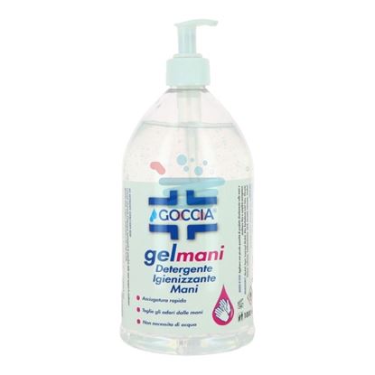 GOCCIA GEL MANI IGIENIZZANTE MANI 1LT