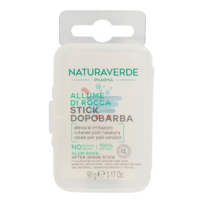 NATURAVERDE PHARMA AFTER SHAVE ALLUME DI ROCCA 90G