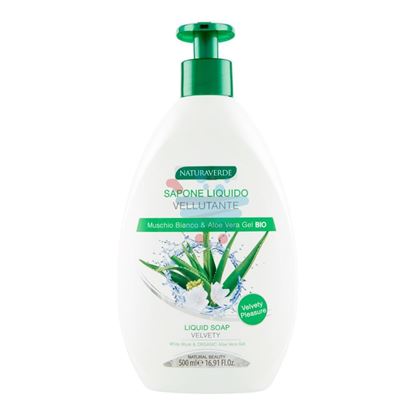 NATURAVERDE SAPONE ALOE VERA E MUSCHIO 500ML