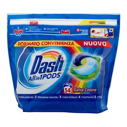 DASH PODS 3IN1 SALVA COLORE 54PZ