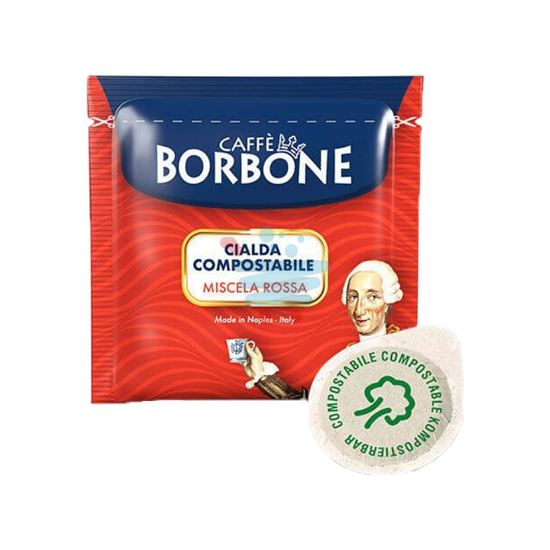 CAFFE' BORBONE CIALDA ROSSA 50PZ