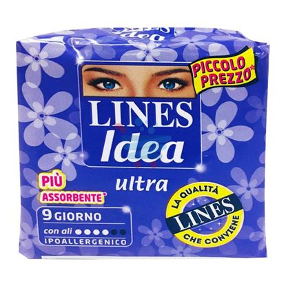 LINES IDEA ASSORBENTI ULTRA  GIORNO X9