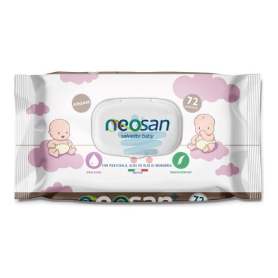 EUDOREX NEOSAN SALVIETTE BABY ARGAN 72PZ