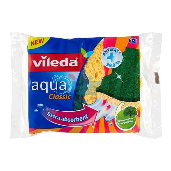 VILEDA SPUGNA AQUA 2 PEZZI