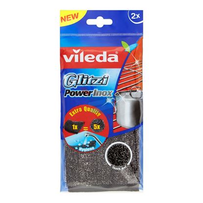 VILEDA GLITZI POWER INOX 2 PEZZI