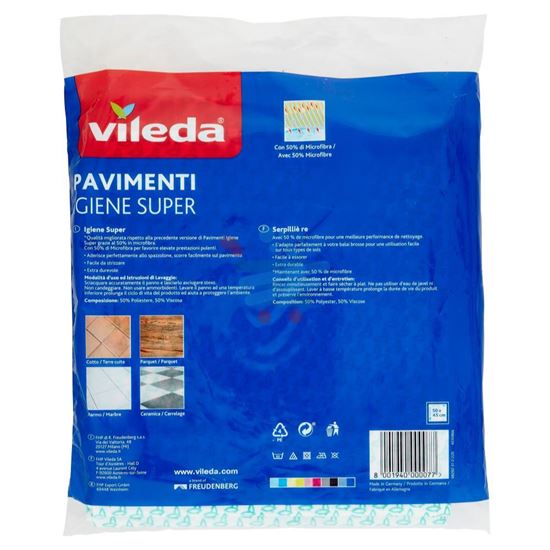 VILEDA PANNO VERDE PER PAVIMENTI 3 PEZZI