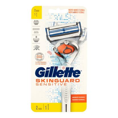 GILLETTE SKINGUARD FLEX RASOIO 2 LAME DI RICAMBIO