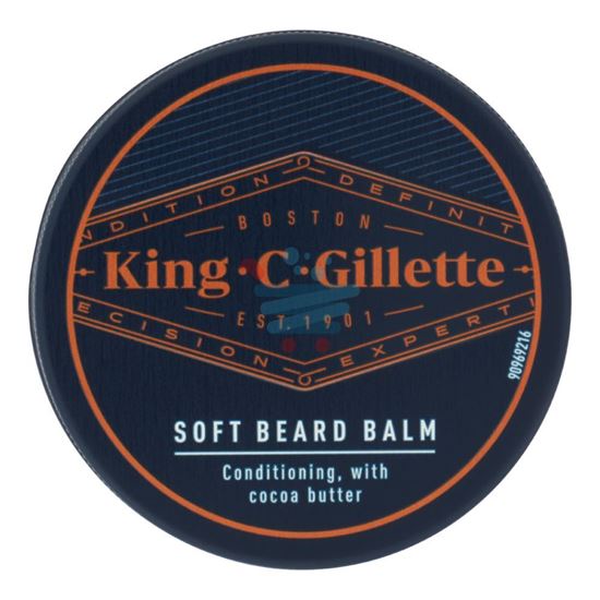 KING C GILLETTE BALSAMO DELICATO BARBA 100ML