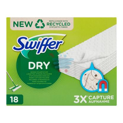 SWIFFER PANNI CATTURA POLVERE 18 PEZZI