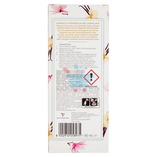 AIR WICK BOTANICA VANIGLIA E MAGNOLIA DELL'HIMALAYA PROFUMATORE A BASTONCINI 80ML