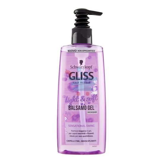 GLISS HAIR REPAIR LIGHT & SOFT BALSAMO GEL SENSATIONAL SWING 200ML