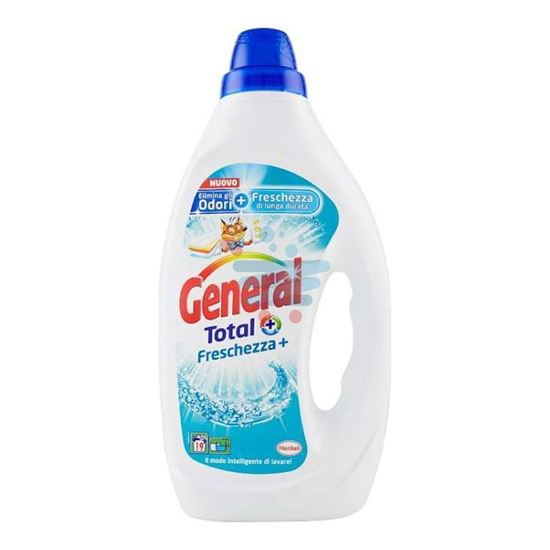 GENERAL DETERSIVO LAVATRICE LIQUIDO TOTAL FRESCHEZZA 19 LAVAGGI  950 ML