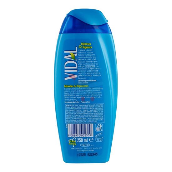 VIDAL DOCCIA POLAR ICE 250ML