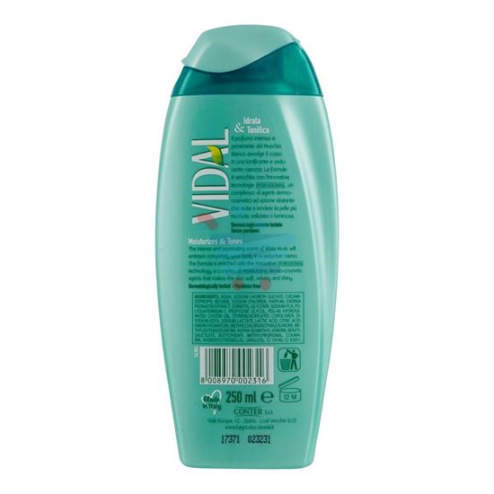 VIDAL DOCCIA MUSKIO BIANCO 250 ML