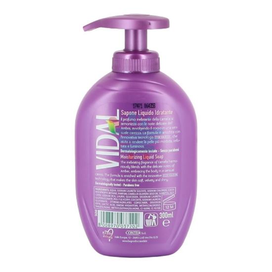 VIDAL SAPONE LIQUIDO SENSUAL TOUCH EROGATORE 300ML