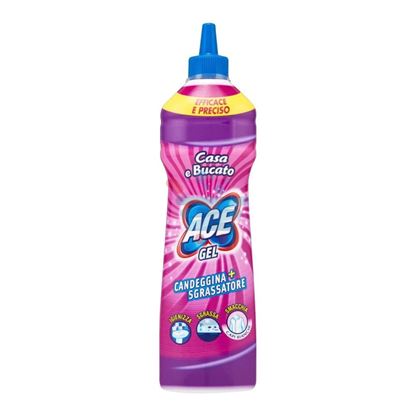 ACE BUCATO E CASA GEL CANDEGGINA + SGRASSATORE  500ML